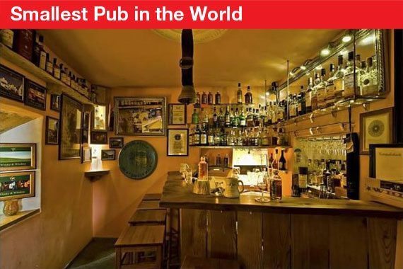 Swiss Records - Smallest Pub in the World