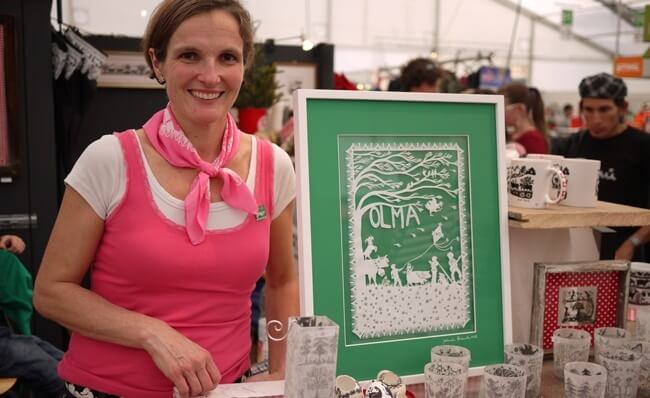 Jolanda Braendle - Swiss Paper Cutout Silhouette Olma