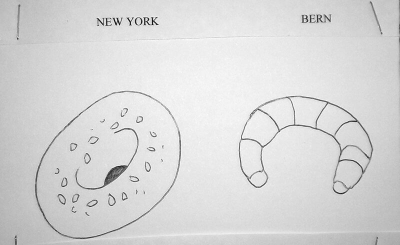 New York City vs Bern by Christoph Simon - Breakfast