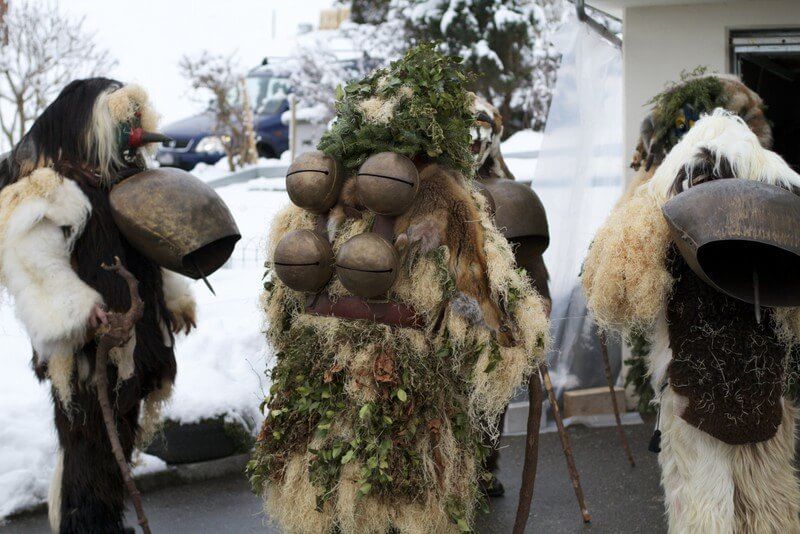 Silvesterkläuse in Urnäsch, Switzerland - 2013