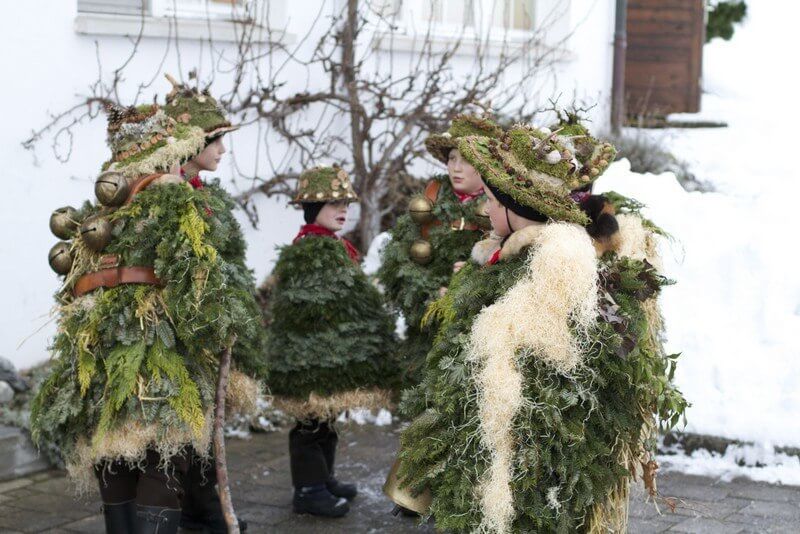 Silvesterkläuse in Urnäsch, Switzerland - 2013