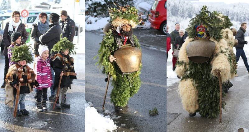 Silvesterkläuse in Urnäsch, Switzerland - 2013
