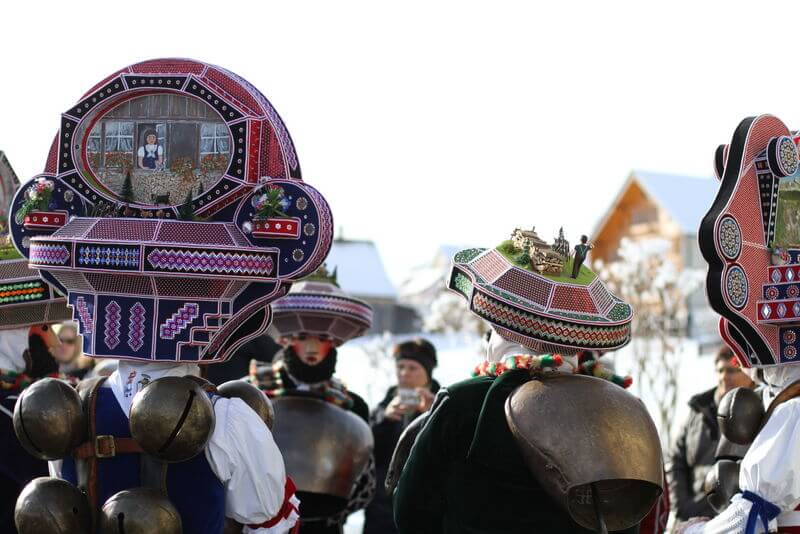 Silvesterkläuse in Urnäsch, Switzerland - 2013