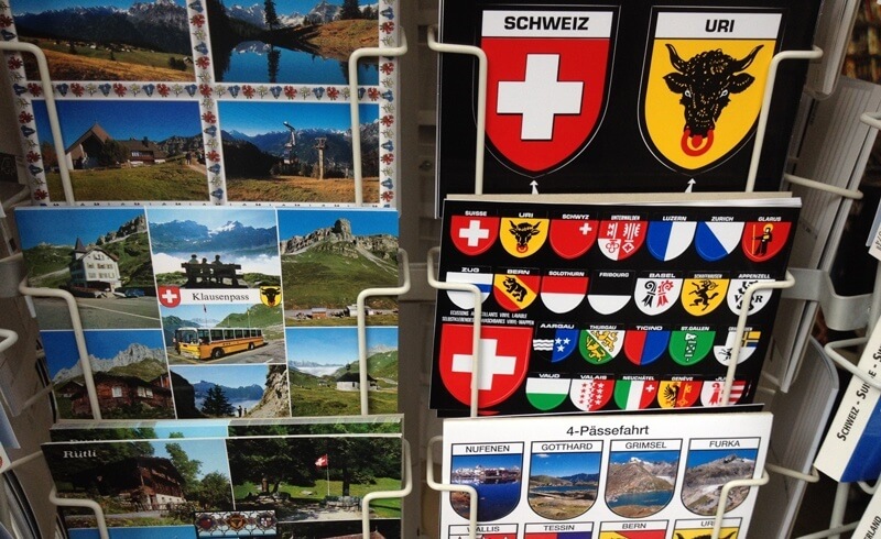 Reasons to Love Switzerland - Postcards