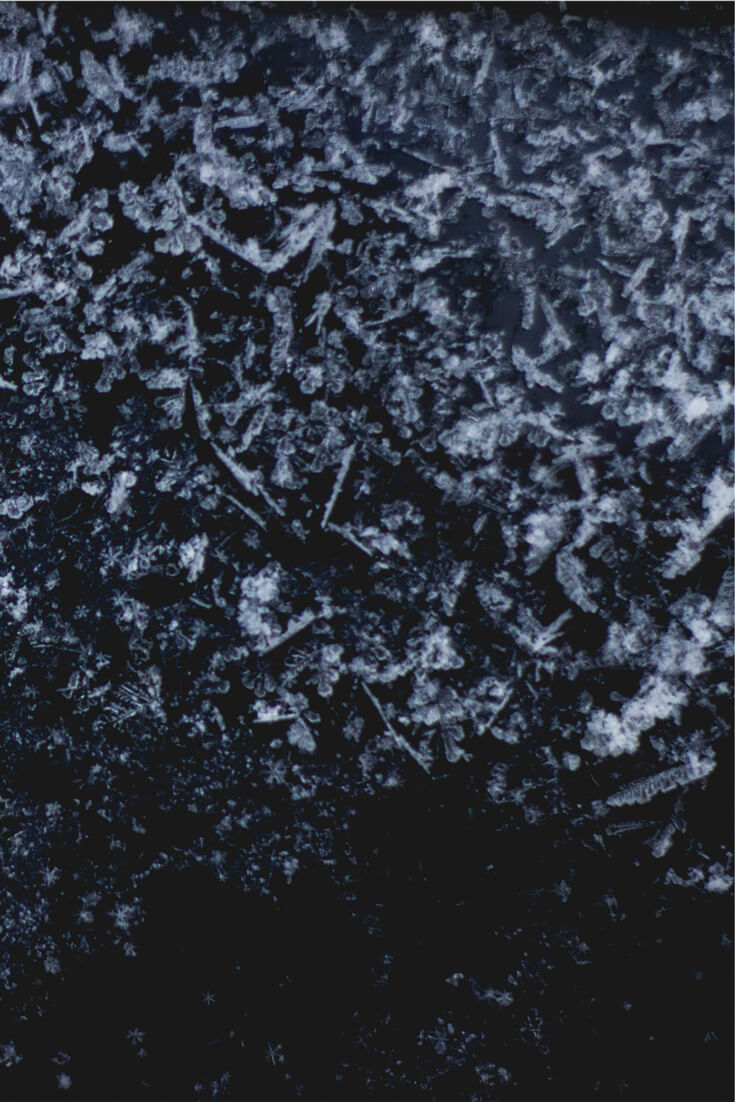 Black Ice on a Swiss lake
