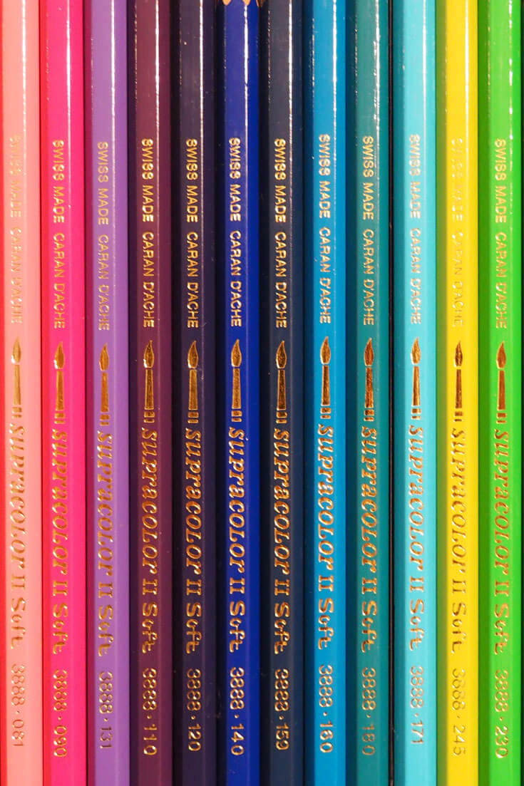Caran d'Ache Colored Pencils