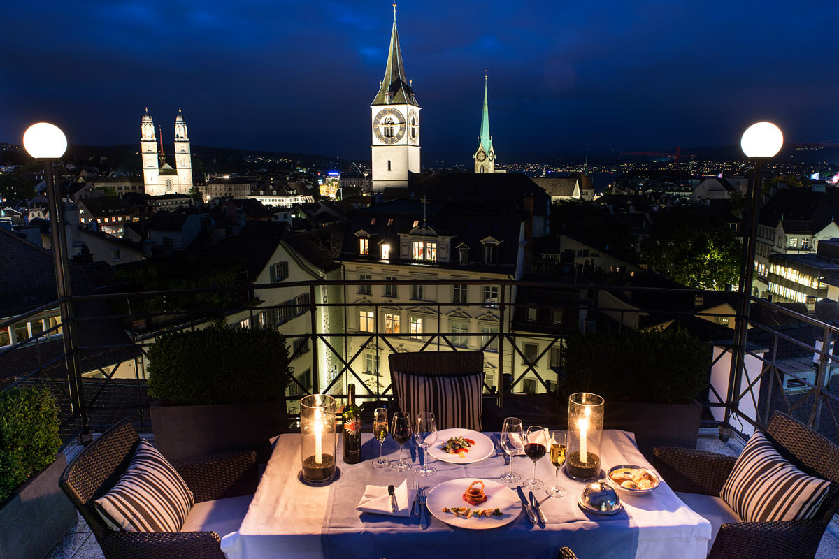 These are the best rooftop restaurants to visit in Zürich