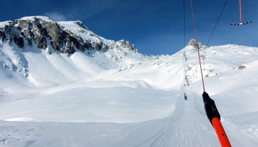 T-Bar Ski Lift - Courtesy of skiliftfotos.ch