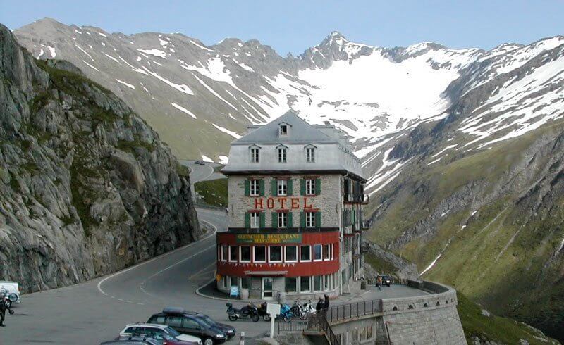 James Bond Goldfinger Hotel Belvedere Switzerland