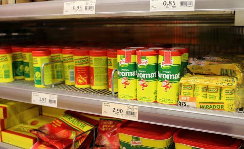 Grocery Shopping Migros Switzerland - Aromat