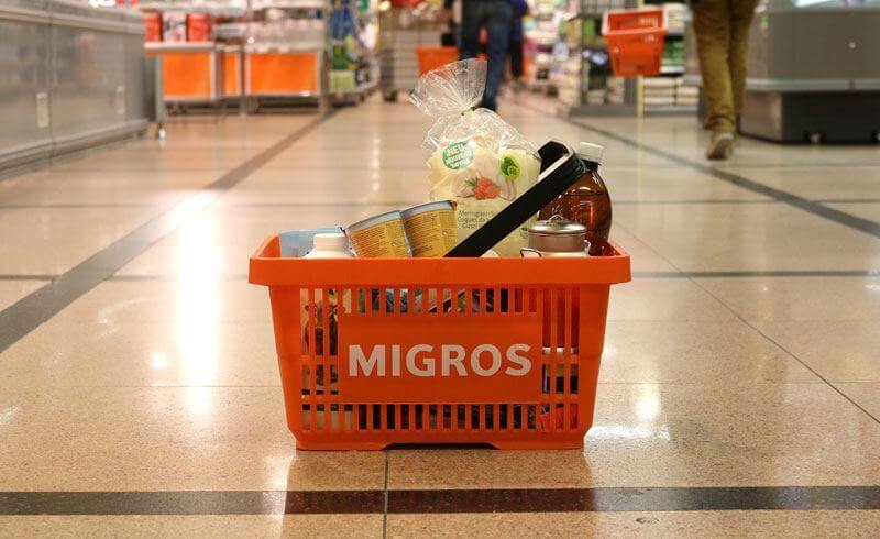 Grocery Shopping Migros Switzerland