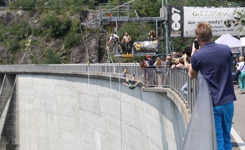 Verzasca Dam James Bond Goldeneye