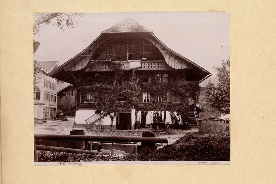 Chalet in Interlaken in the 1940's