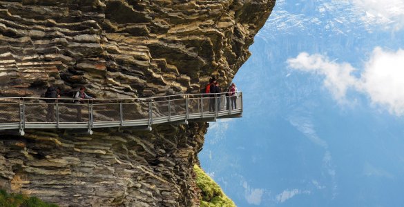 First Cliffwalk in Grindelwald First