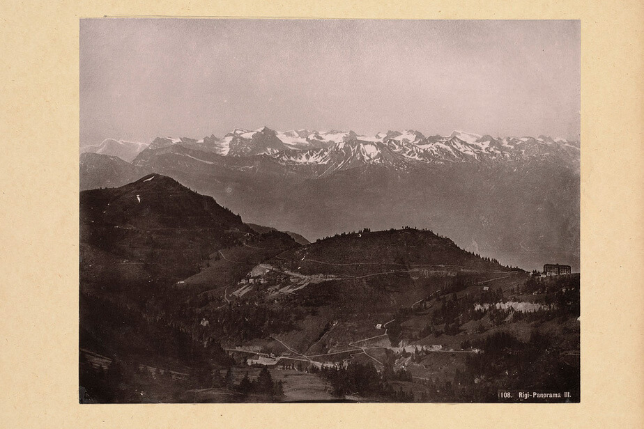 Panorama of Mount Rigi