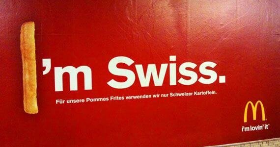 McDonalds in Switzerland