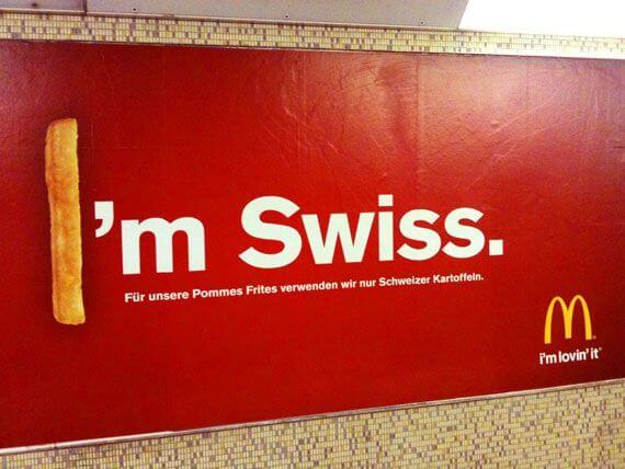 McDonalds in Switzerland