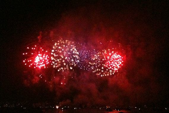 Züri Fäscht 2010 Fireworks