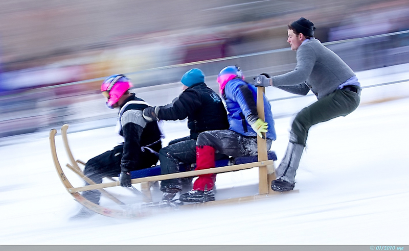 Hornschlittenrennen in St. Johann - Courtesy Isar Pictures