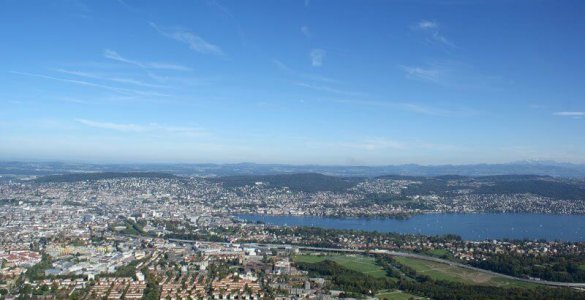 View from Zürich Uetliberg