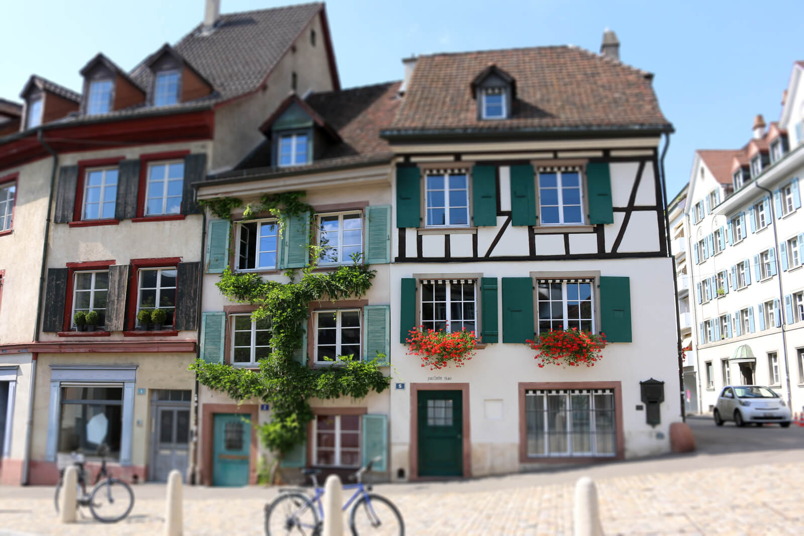 Basel Old Town - Tilt-Shift