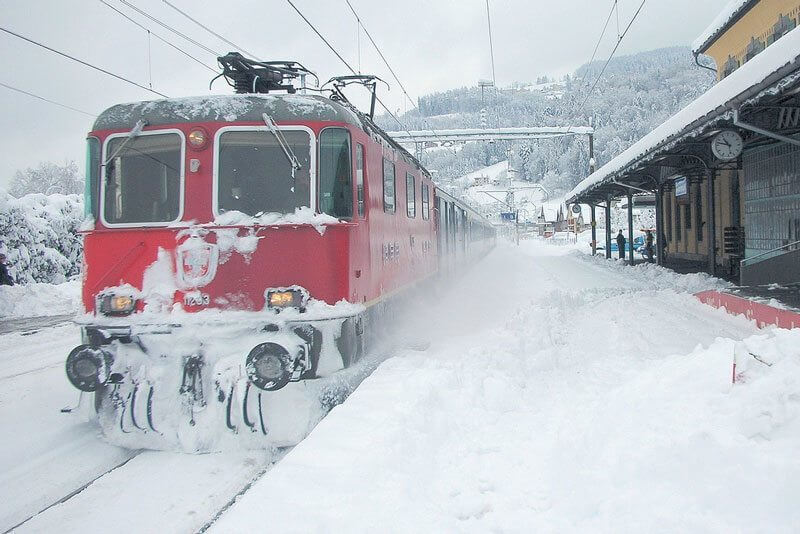 Blizzard Express - Rhaetische Bahn (Copyright Kekko)