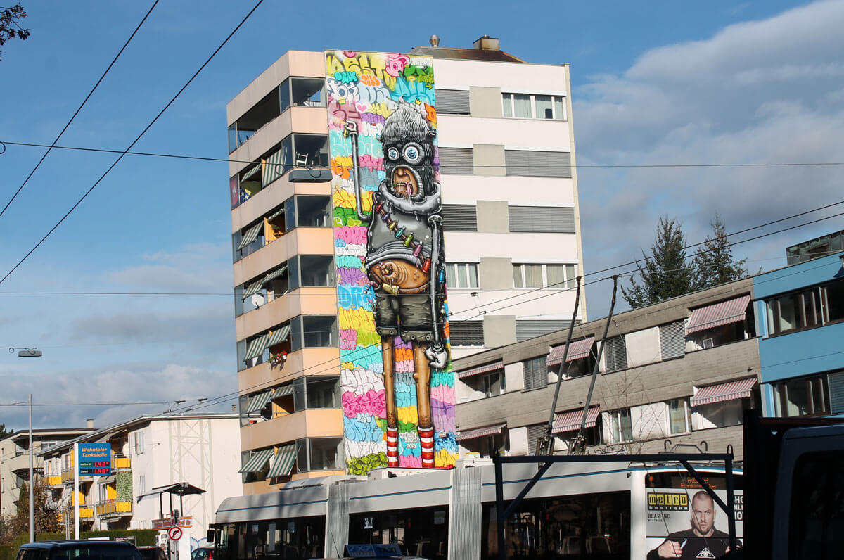 OneTruth Wall Mural in Zurich