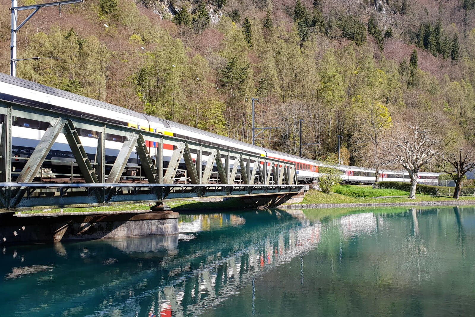 Train Bridge in Interlaken