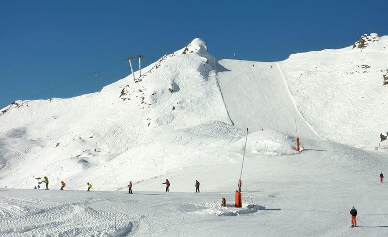 Skiing in Verbier