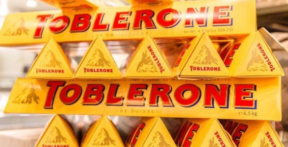 Toblerone with Matterhorn Image