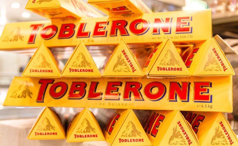 Toblerone with Matterhorn Image