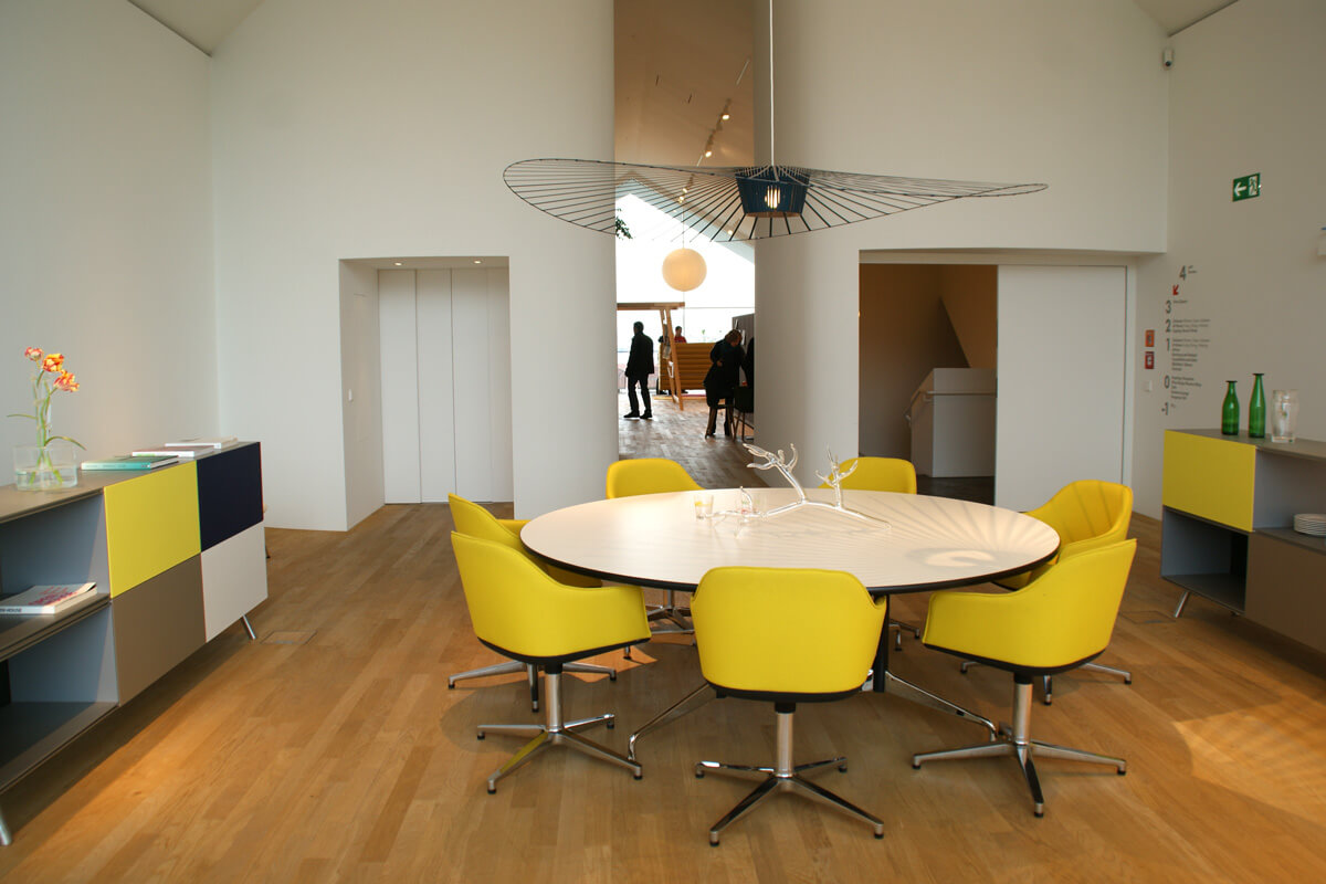 The VitraHaus design showroom in Weil am Rhein, Germany