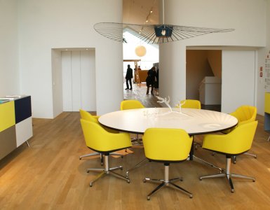 The VitraHaus design showroom in Weil am Rhein, Germany