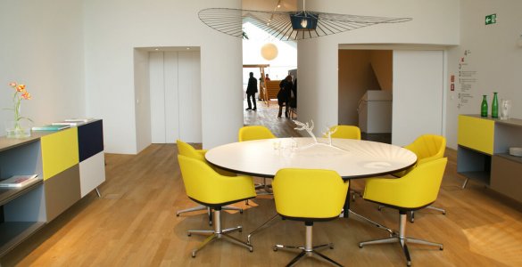 The VitraHaus design showroom in Weil am Rhein, Germany