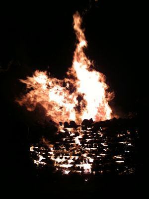 Bonfire - Swiss National Holiday