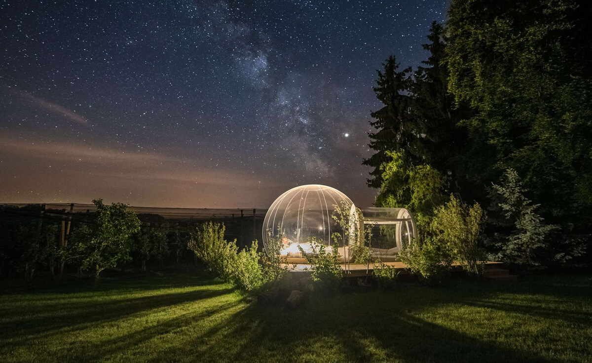 Bubble Hotel by Thurgau Tourism