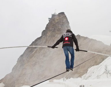 Freddy Nock on Jungfraujoch