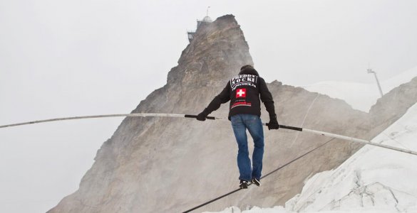 Freddy Nock on Jungfraujoch