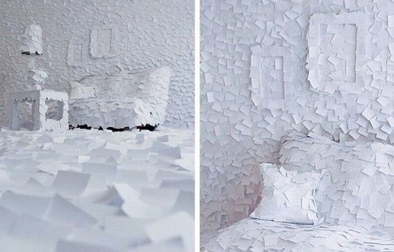 Paper Art by Adrian Merz