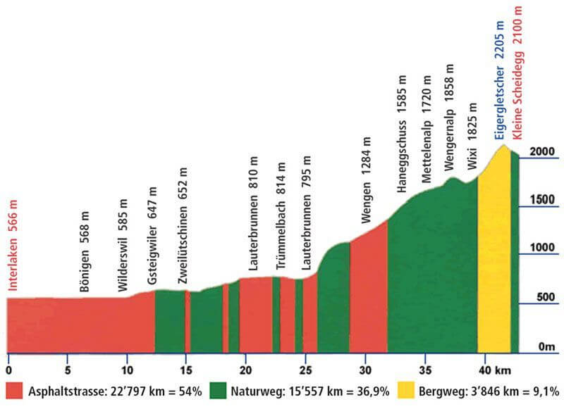 Jungfrau Marathon Profile