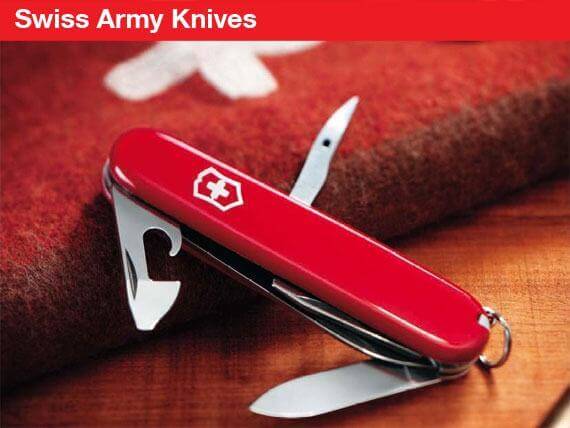 Swiss Souvenirs Swiss Army Knives