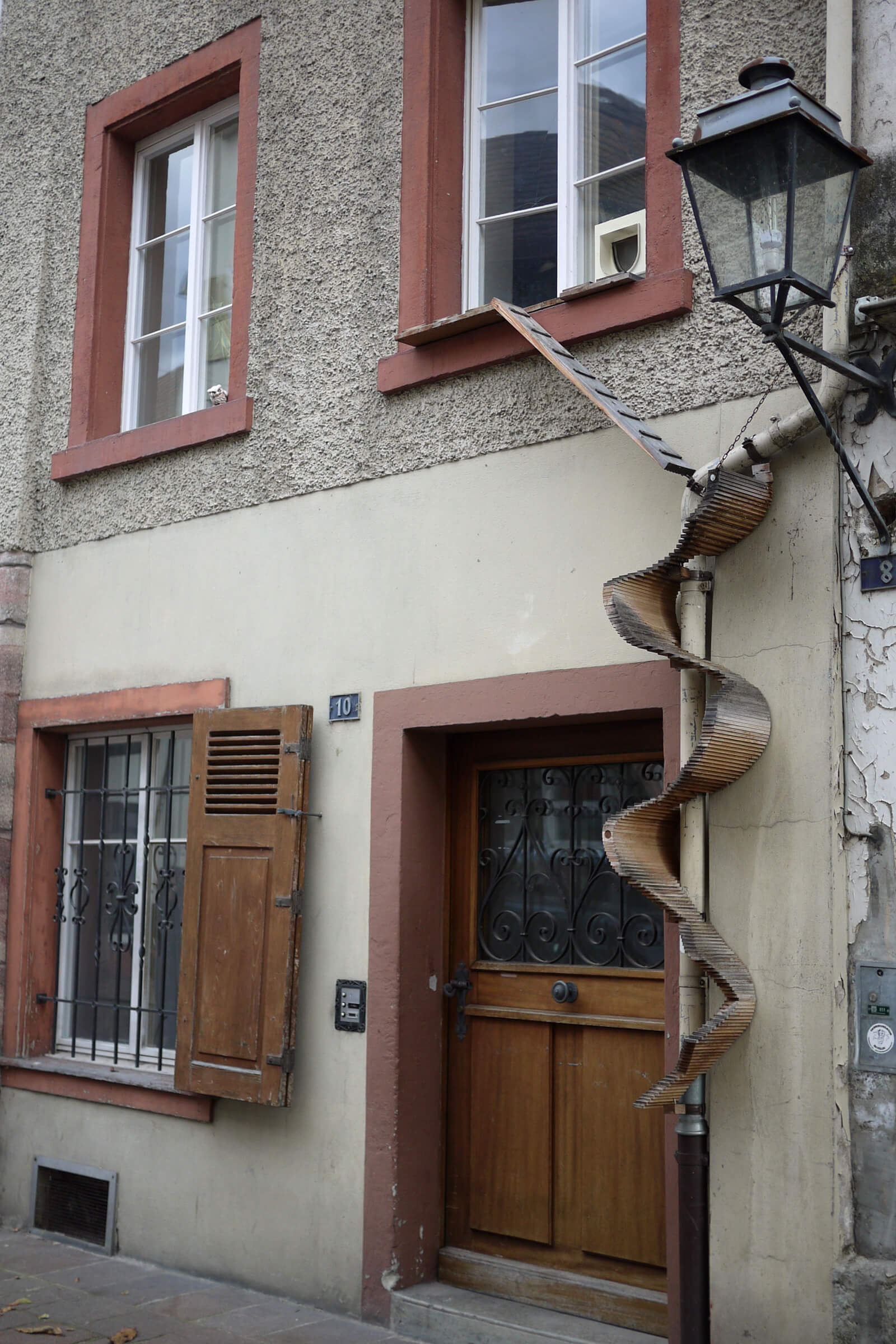 Scary cat ladders in Switzerland