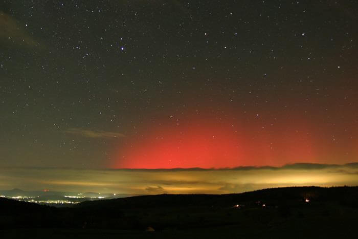 Swiss Northern Lights - Copyright by Harald Wochner