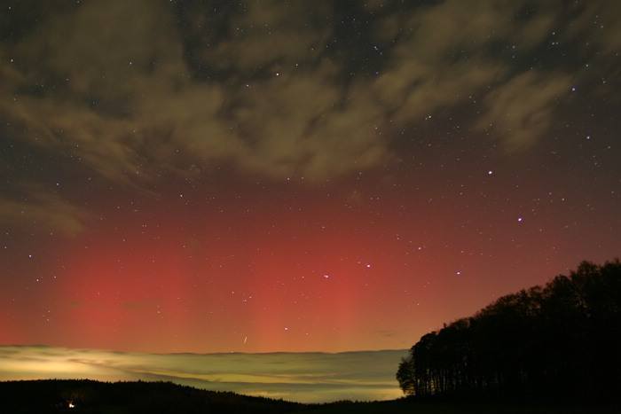 Swiss Northern Lights - Copyright by Harald Wochner