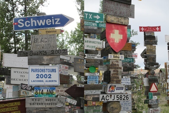 Watson Lake Sign Post Forest, Yukon