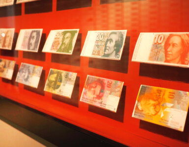 Swiss Money Swiss Banknotes - Landesmuseum Zurich