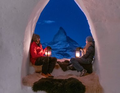 The Igloo Village Hotel in Zermatt