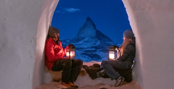 The Igloo Village Hotel in Zermatt