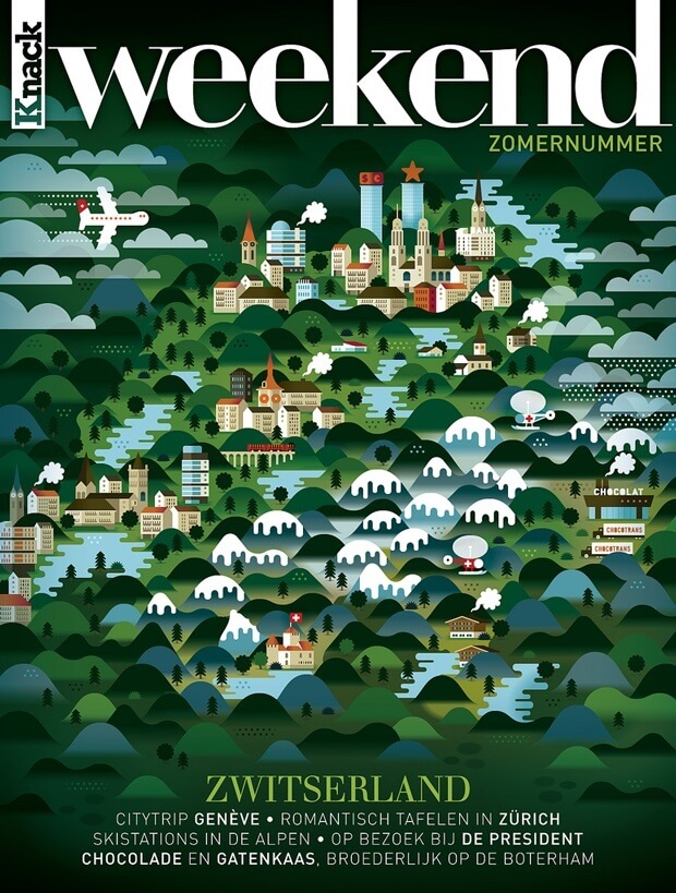 Switzerland for Knack Weekend Magazine