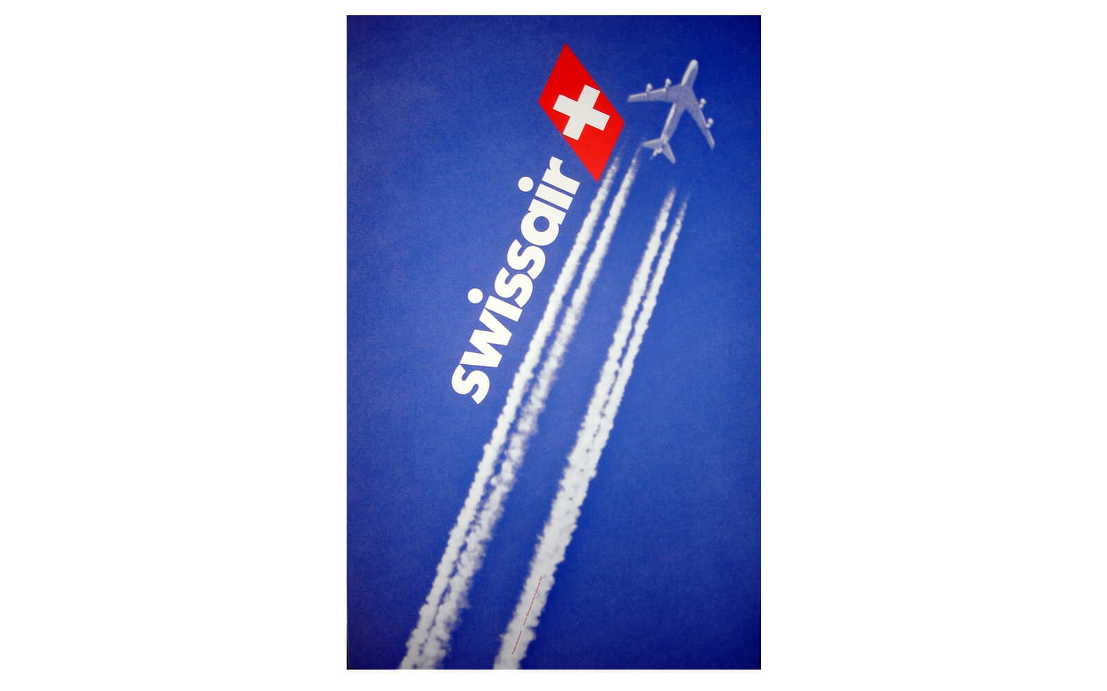 Vintage Swissair Poster